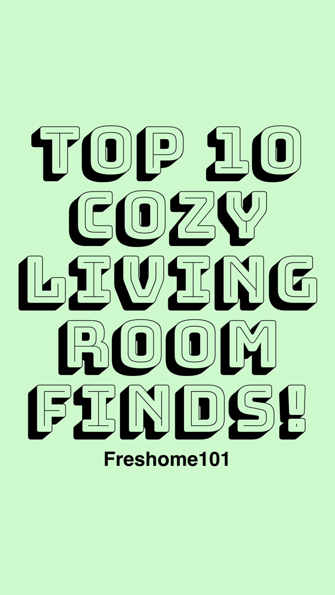 Cozy Up Your Home: The Top 10 Living Room Finds You Need Right Now